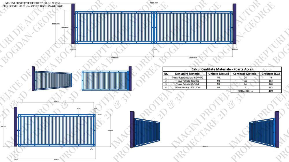 Proiectare Mobilier pe Comanda - Proiectare 2d & 3d - Proiecte CNC FDM