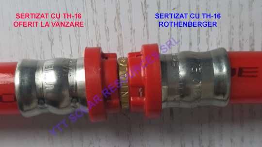 bac compact / standard sertizare TH V U M Rothemberger, REMS Milwaukee