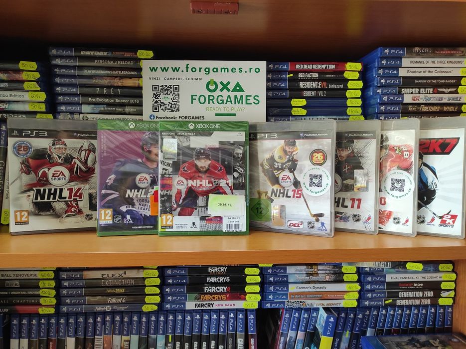 Vindem jocuri Hoche NHL 15 14 i PS3 Nhl 21 22 Xbox One Series X
