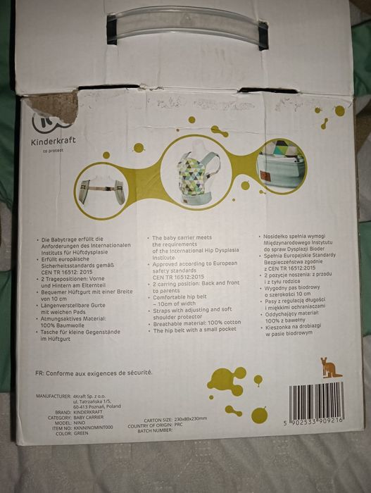 Marsupiu ergonomic Kinderkraft