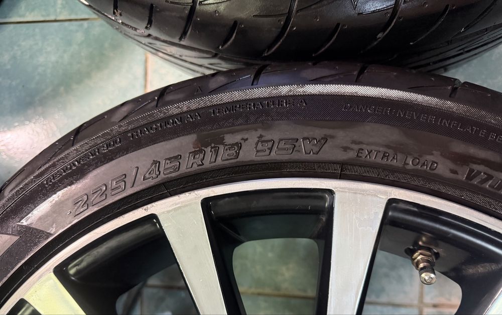 Roti/ jante aliaj R18 BMW Seria 3 F30 Seria 4 F32 225/45/18 vara