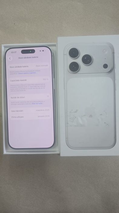 Iphone 17 Pro alb 256gb