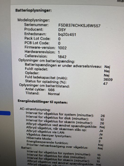 Laptop MacBook Air Late 2018 ; i5 ; 8 GB RAM