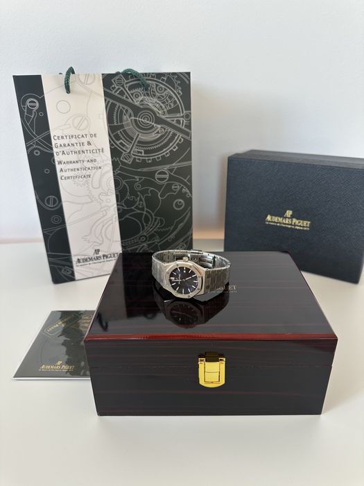 Ceas Unisex Audemars Piguet Royal Oak 32mm Silver/Black Dial