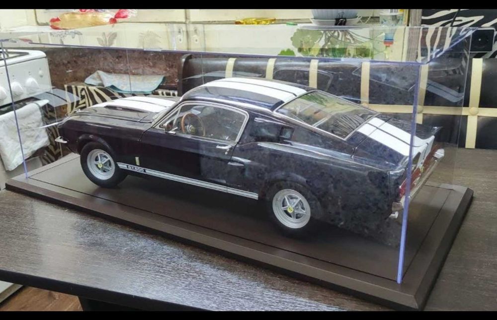 Сувенир Ford Mustang GT 500 Shelby cobra модель машины1.8 отdeagostini