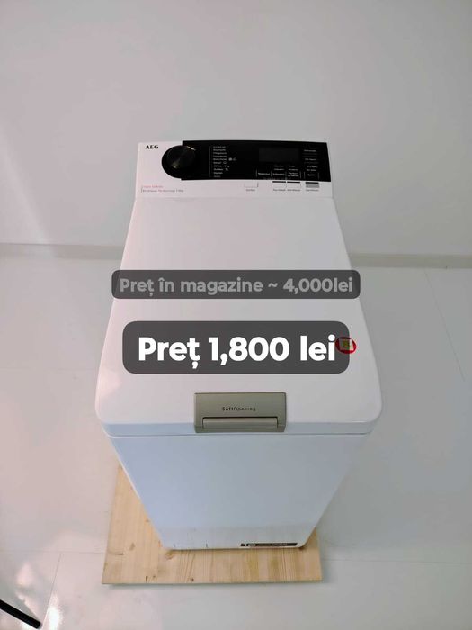NOU !!!  Mașină de spălat rufe  verticală AEG 6 KG LTR7A70260 B184