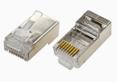 Коннектор RJ45 CAT6, металлический корпус