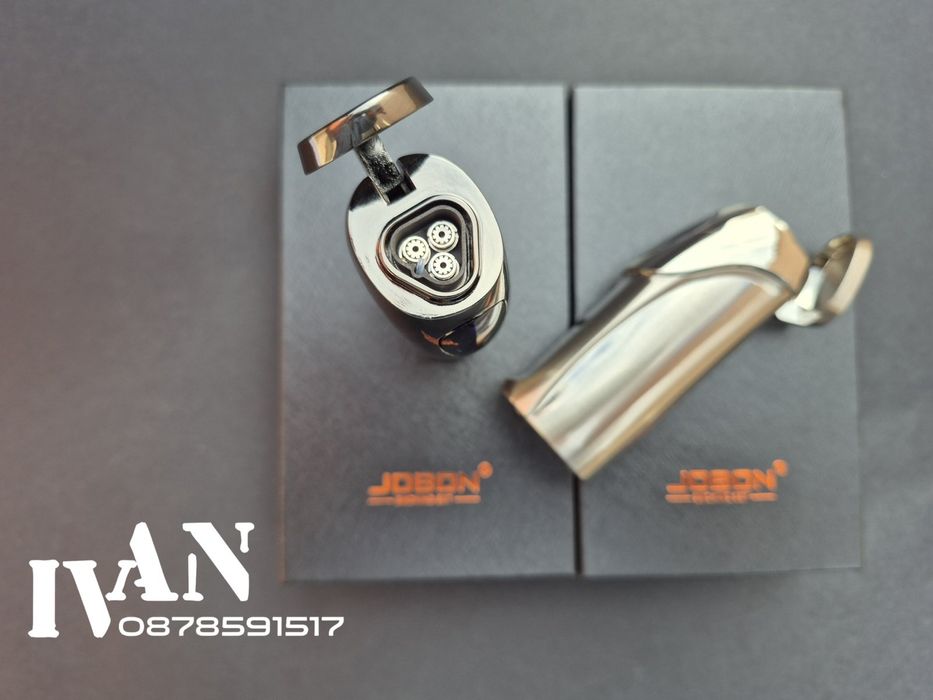 Сензорна запалка за пури с троен джет  Jobon