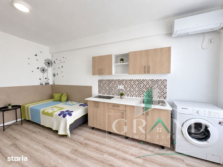 Studio Modern, La Prima Inchiriere | Totul Inclus | Mărăști–Strad
