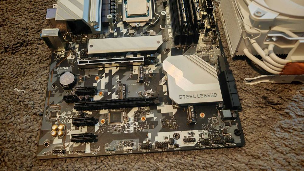 ASRock H570 Steel Legend + Intel I5-11500, 6 cores + 16GB РАМ