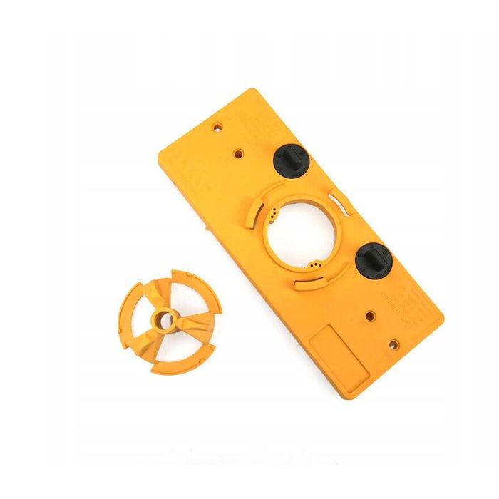 Set freze si ghidaj de gaurire pentru balamale, 12 elemente, Kraft
