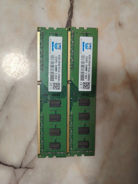 Памет 16GB (2x 8GB)Motoeagle Samsung  OEM DDR3L 1600 (PC3 12800)