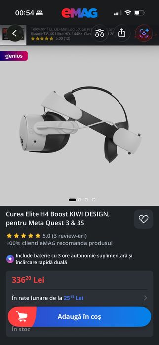 Vr meta 3s ca nou