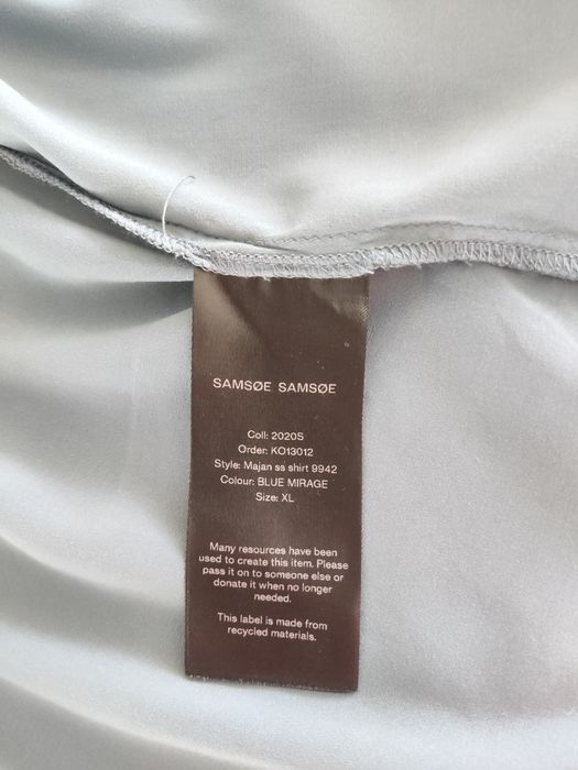 Дамска риза с къс ръкав на SAMSOE SAMSOE XL