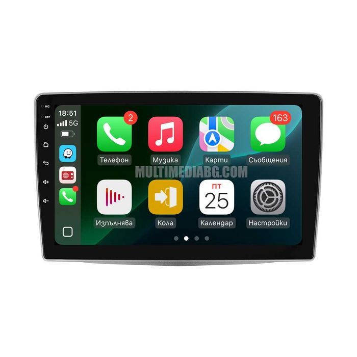 Alfa Romeo MiTo 955 2008 - 2016 Мултимедия Навигация Android