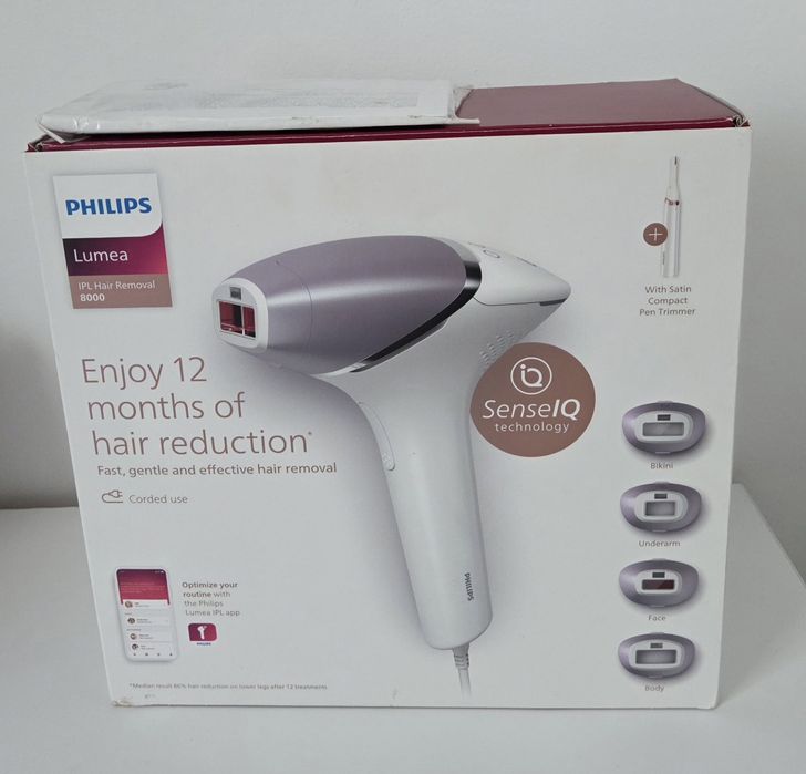 Epilator IPL PHILIPS LUMEA Seria 8000 Sigilat
Epilator IPL cu SenseIQ