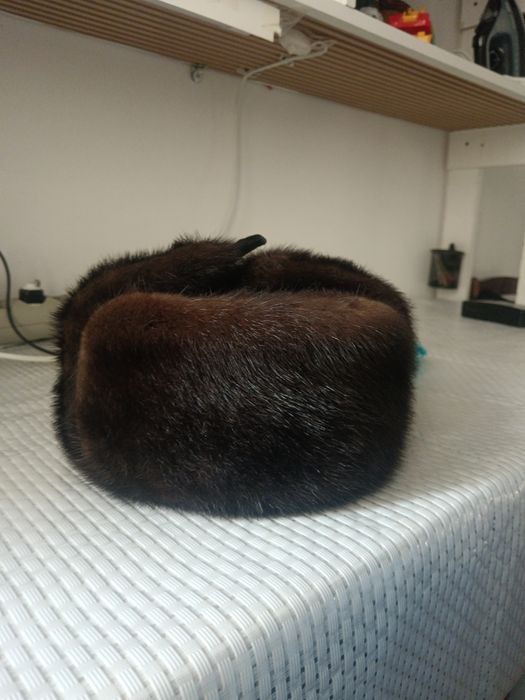 Шапка норковая, необманка