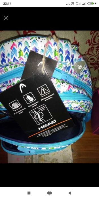 Раница ученическа или туристическа HEAD 59 лв / 31.16 €