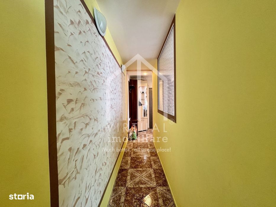 Apartament cu 2 camere, decomandat, 46mp utili + balcon - Terezian