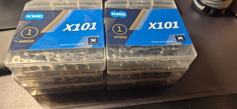 Lanț bicicletă KMC X101 - Singlespeed / BMX / Fixed Gear