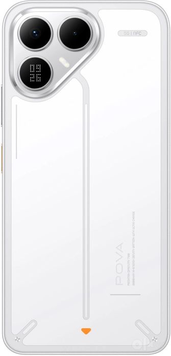 Игровой смартфон Tecno Pova 8 8/256 GB белый и черный