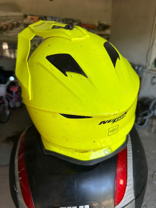 Каска кросова за мотор мотоциклет кросов мотор