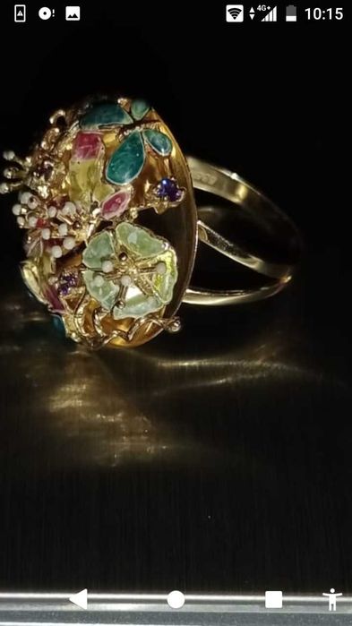 Продам кольцо золотое бредовые