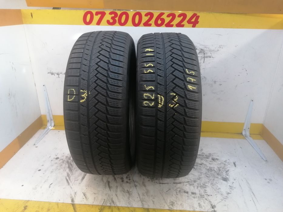 225/55/17 2 *Continental iarna 97h dot 3019   5,,52mm