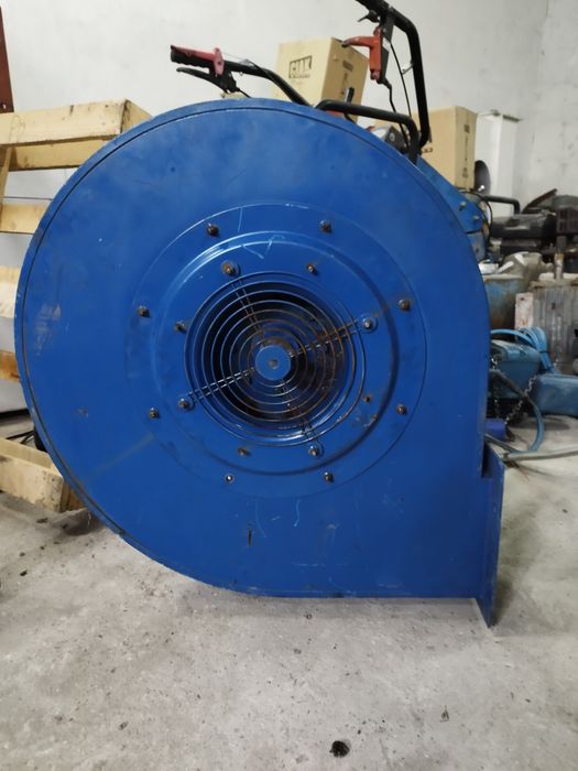 Аспирация тип охлюв, вентилатор