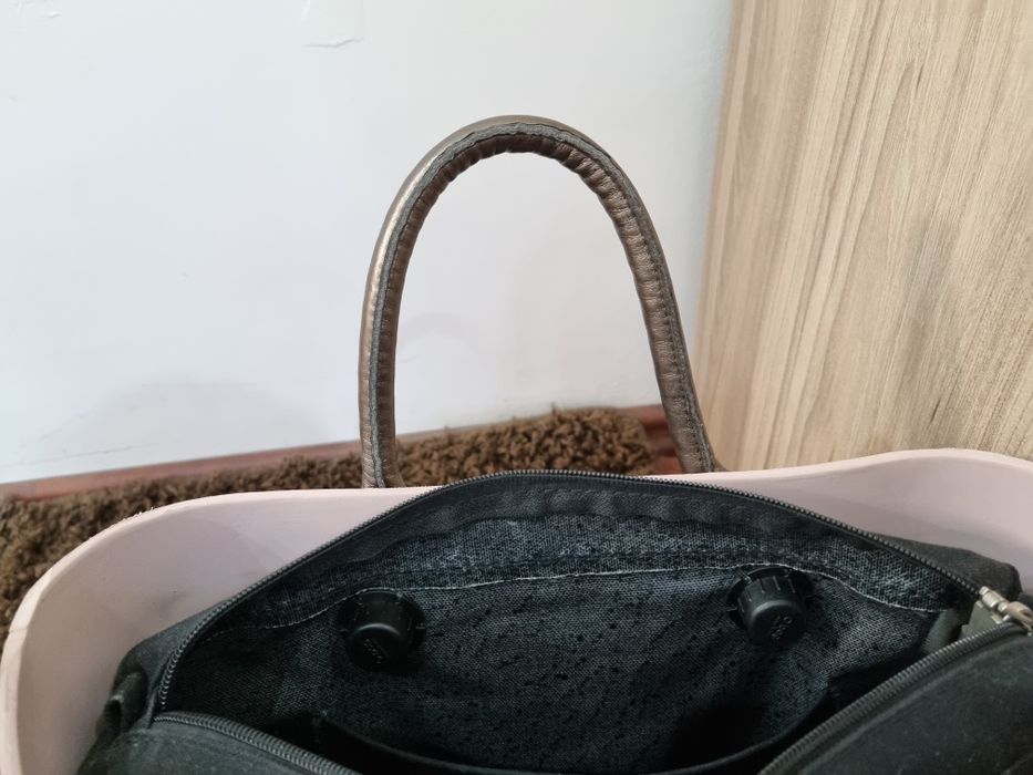 Geanta Obag originale Italia + manere piele