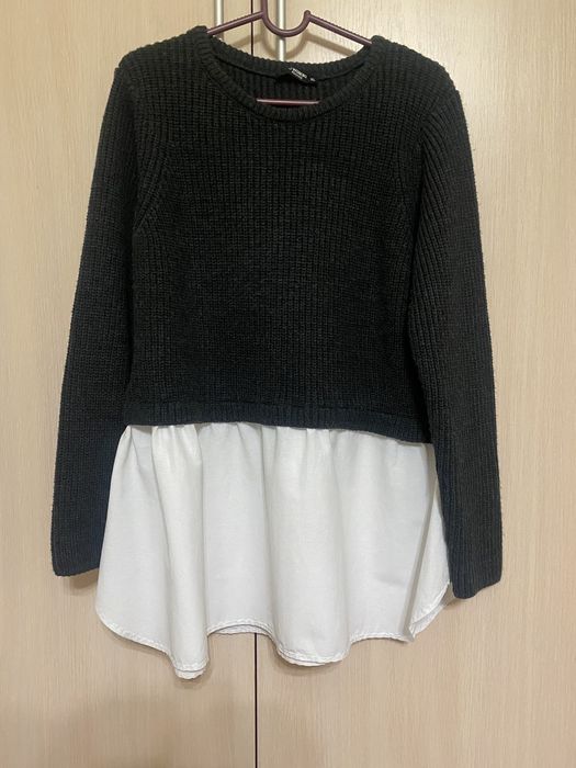 Кофта комбинированная