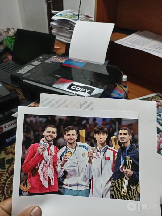 Epson 7300 rangli juda tezkor KOPIYA-SKANER-PRINT dyuzi 100% tayyor