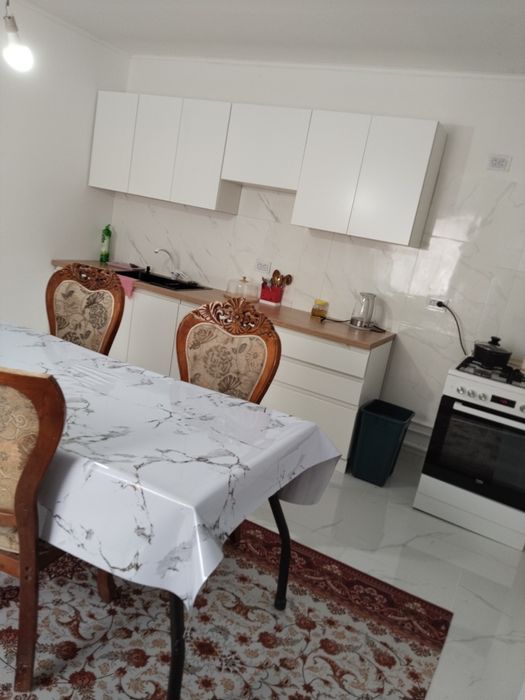 Жанадан салынган сарай жалданады