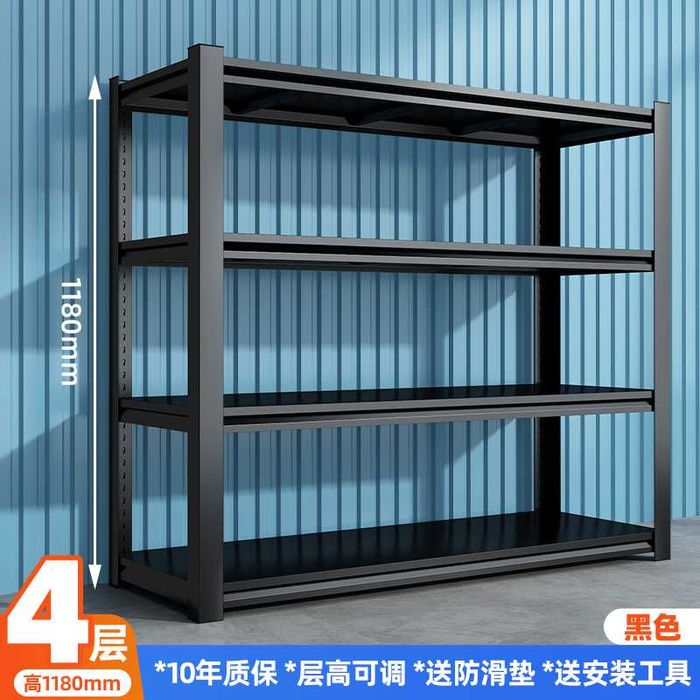 Балкон учун металл стеллаж, мустаҳкам ва танланадиган полкали