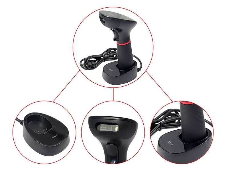 Cititor coduri de bare Wireless SUNLUX XL-9610, 1D - 2D Scanner