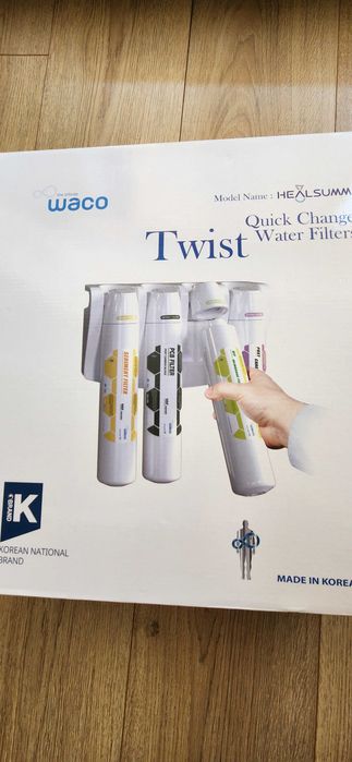 Filtru apa potabila, Hyundai, cu robinet, HQ - 7 4F