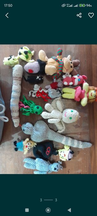 Продам. Вязаные игрушки.