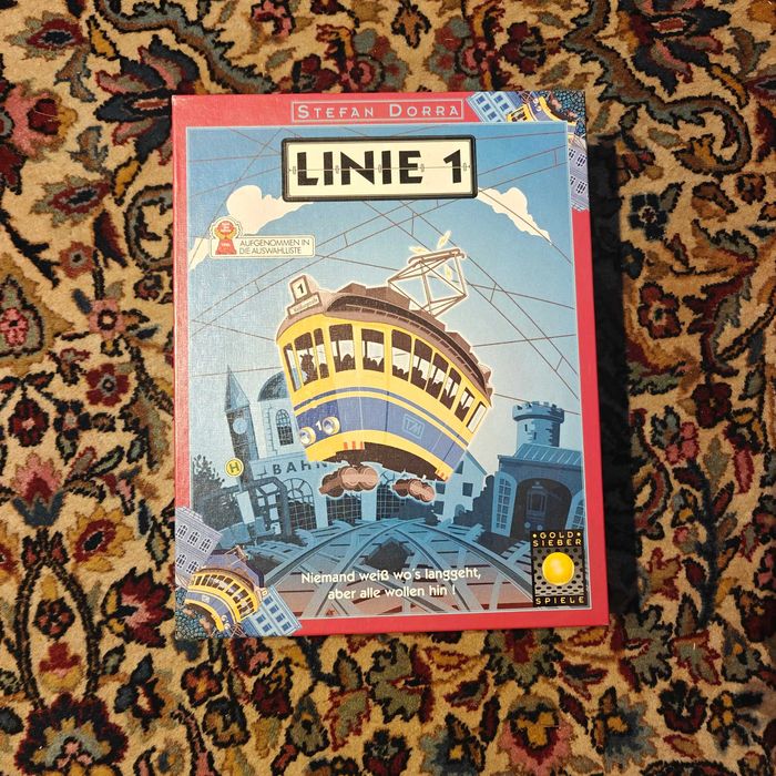 Оригинална настолна игра Linie 1. Отваряна веднъж.