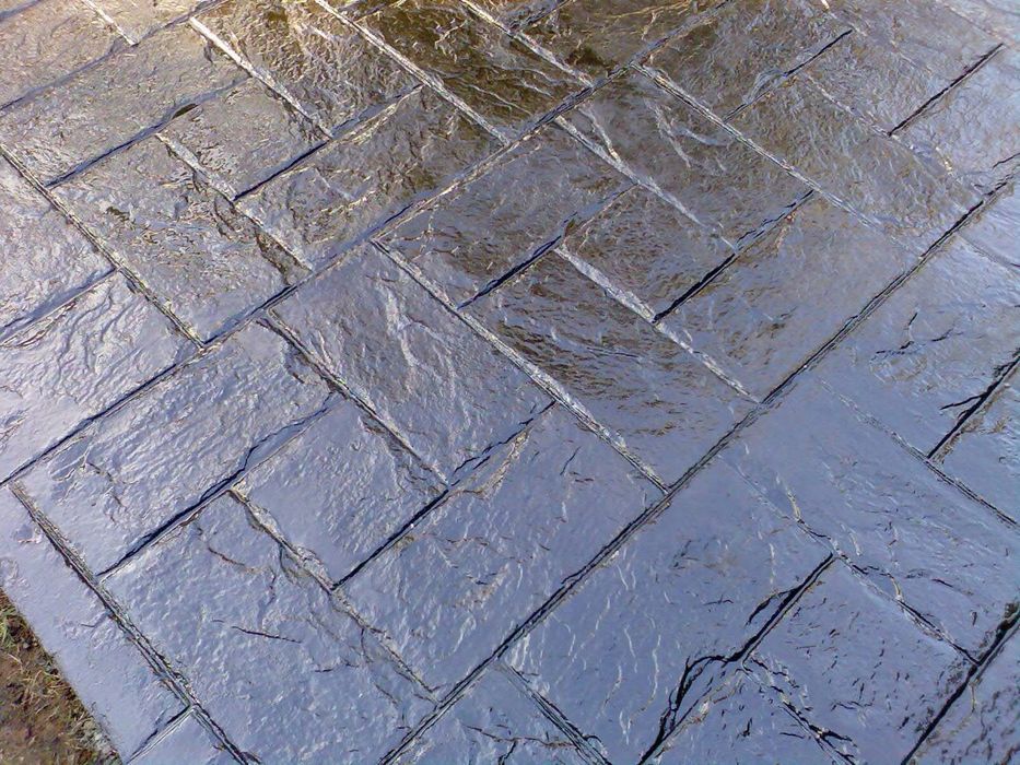 Beton amprentat elicopterizat