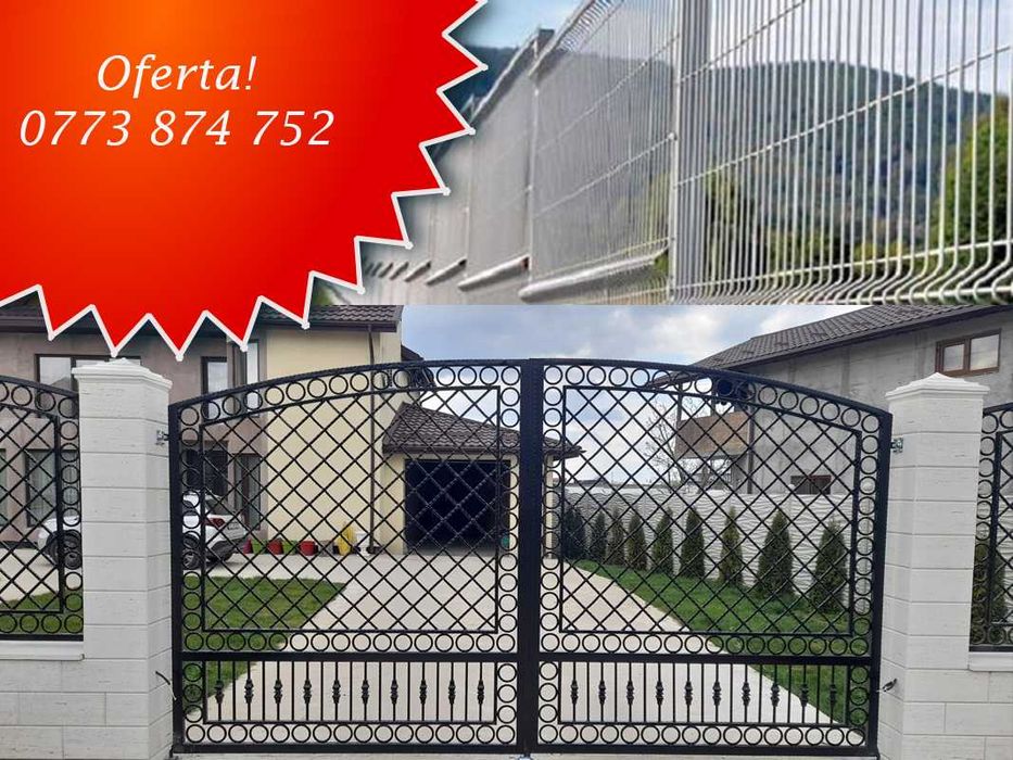 Garduri moderne , calitate si rezistenta sporita la preturi promo