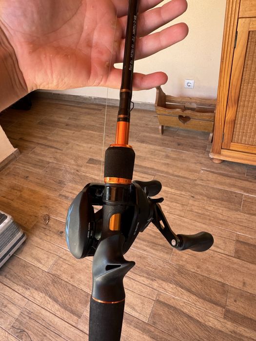 Combo spinning-baitcaster