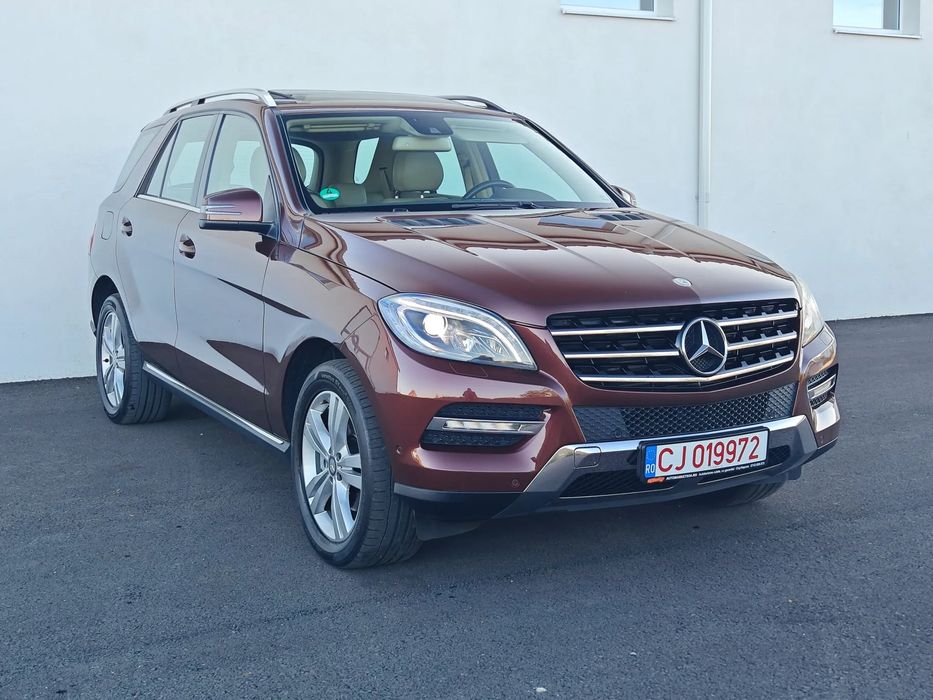 Mercedes-Benz ML RAR Efectuat/Culoare deosebita/Interior bej/Trapa/Webasto/Rate/Garanti