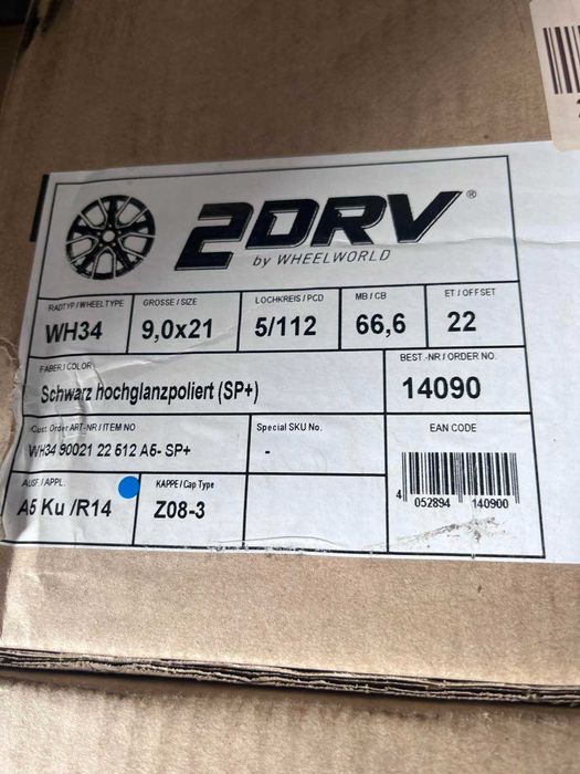 Нови джанти за Audi Q7 9JX21 5x112 ET22