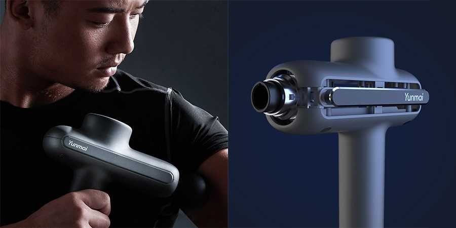 Фасциальный массажер для тела Xiaomi YUNMAI Gun Pro Basic (черный)