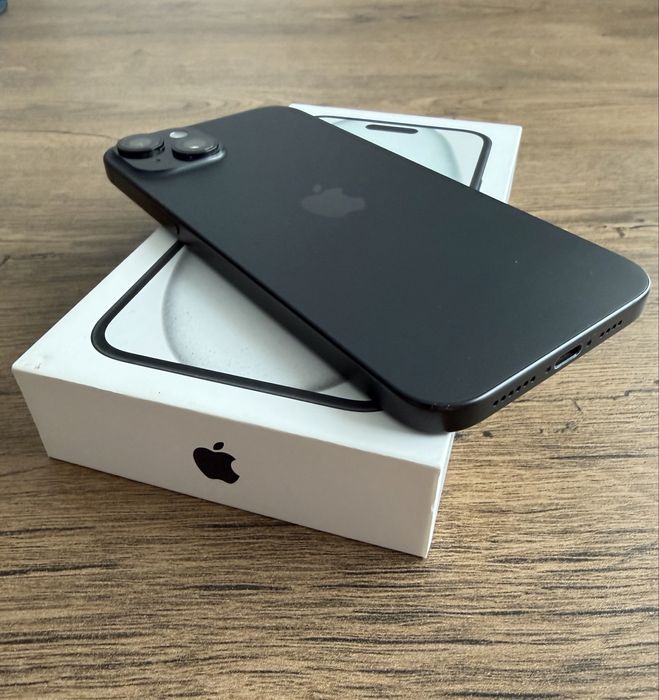 Iphone 15 plus 128gb black full box