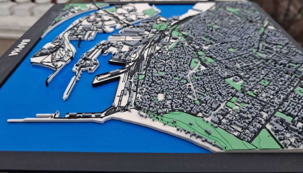 Морската столица в 3D