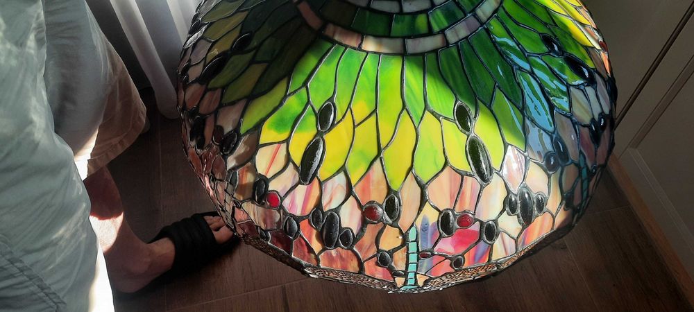 Ръчно изработена лампа стил "Tiffany"