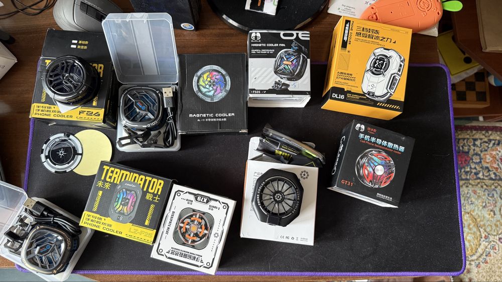 Кулеры охлаждения для телефона