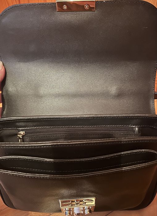 Кожена дамска чанта Зарена