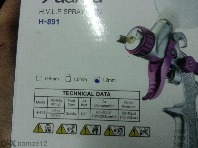 бояджийски пистолет H-891